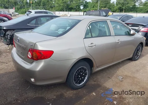 2010 Toyota Corolla Le from USA, damaged, VIN 1NXBU4EE4AZ199035